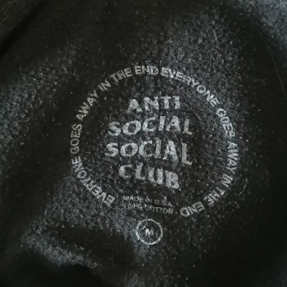 Anti Social Social Club Sweater - Picture 3 of 5